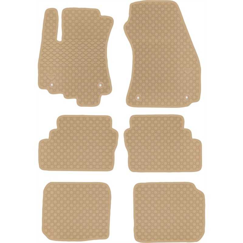 Opel Zafira A 7 vietų 2003-2005 m. Guminiai kilimėliai PRIME-LINER MAX-MAT