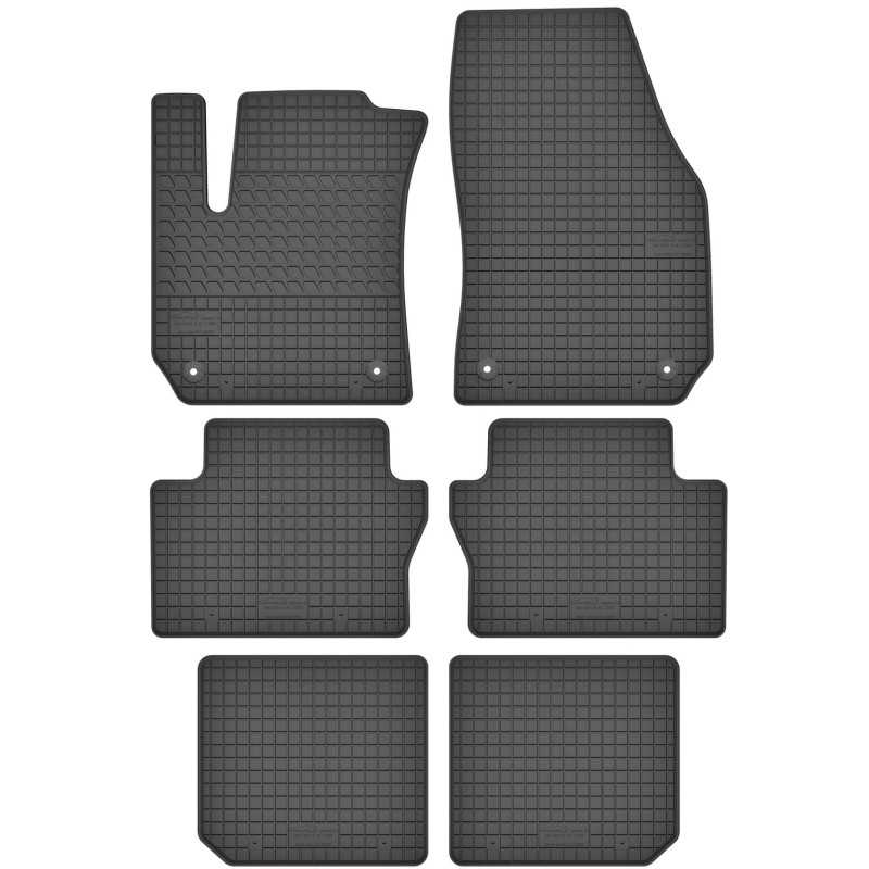 Opel Zafira B (7 vietų) 2005-2014 m. Guminiai kilimėliai MOTOHOBBY 150606