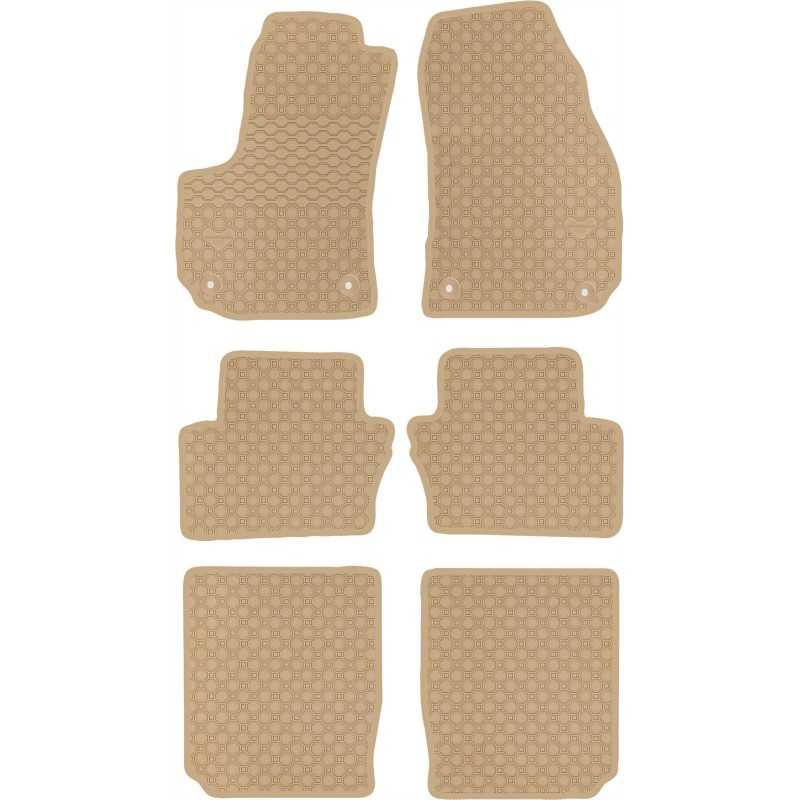 Opel Zafira B 7 vietų 2005-2014 m. Guminiai kilimėliai PRIME-LINER MAX-MAT