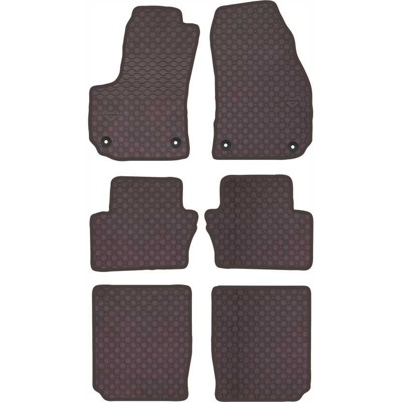 Opel Zafira B 7 vietų 2005-2014 m. Guminiai kilimėliai PRIME-LINER MAX-MAT