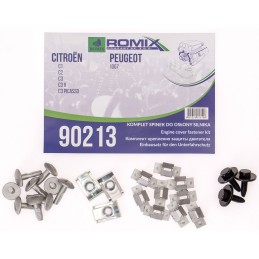 Peugeot 1007 2005-2009 Variklio dangtelio laikikliai ROMIX 90213