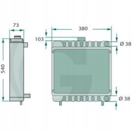 Steyr radiatorius 184530002 184530004 805321