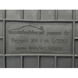 Peugeot 308 II 2013- Guminiai kilimėliai MOTOHOBBY 190906