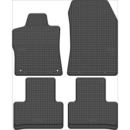 Peugeot 308 III nuo 2022 m. / Peugeot 408 nuo 2022 m. Guminiai kilimėliai MOTOHOBBY 240502