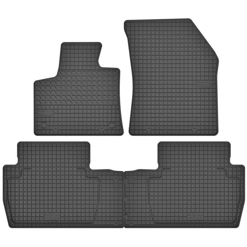 Peugeot 5008 II (5 asm.) 2017- Guminiai kilimėliai MOTOHOBBY 190601