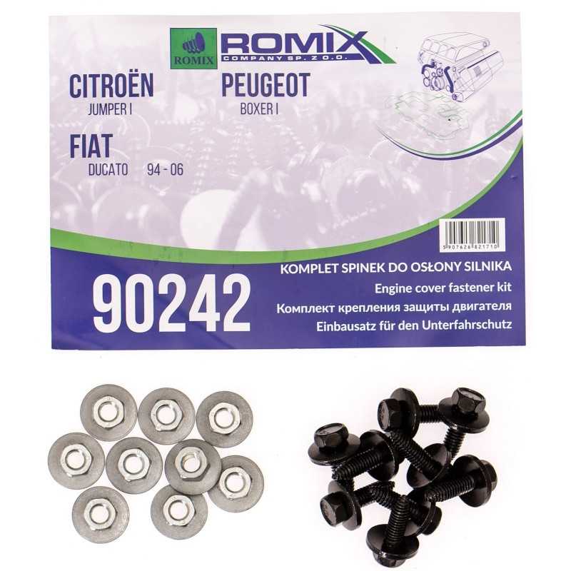 Peugeot Boxer I 1994-2006 Variklio dangtelio laikikliai ROMIX 90242