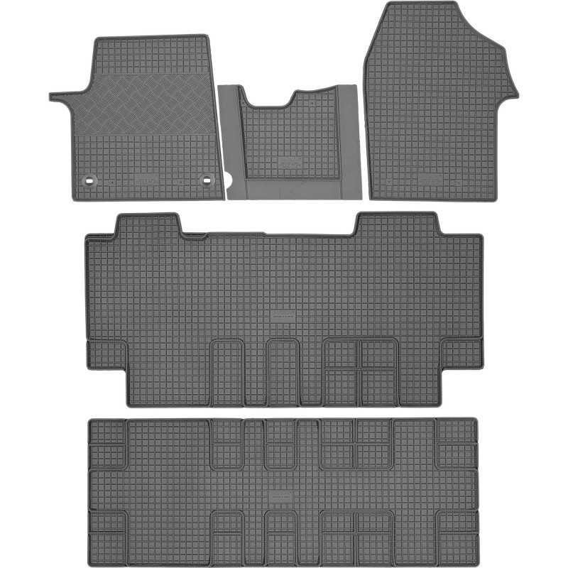 Peugeot e-Expert 9os 2020- Guminiai kilimėliai RIGUM 903911+904437+904420