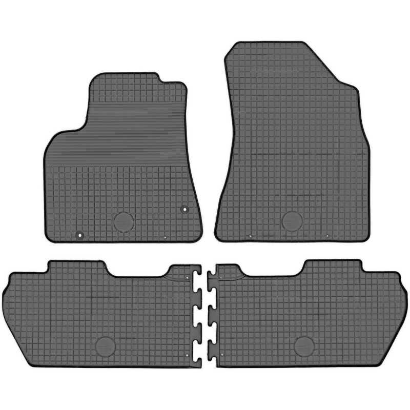 Peugeot Partner II 5 vietų 2008-2018 Guminiai kilimėliai DOMA 215277