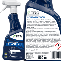 Plastiko valiklis 500 ml – ETRO T007