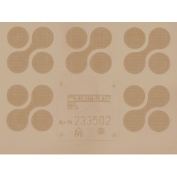 Porsche Cayenne II visureigis 2010-2017 Bagažinės kilimėlis REZAW BEIGE 233502/B