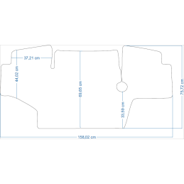 Renault Ares 640 / 656RX / 550rz / 620rx / 816rz / 636 traktoriaus kilimėliai 48261