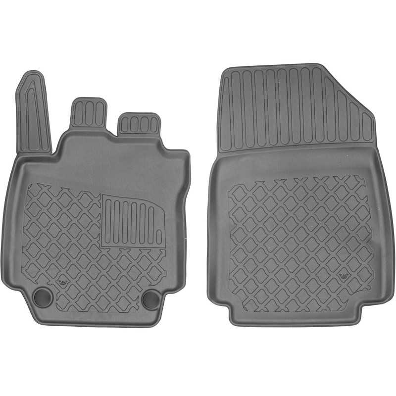 Renault Captur 2013-2019 Guminiai kilimėliai ARISTAR priekinis 653462