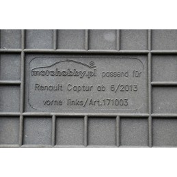 Renault Captur 2013-2019 m. guminiai kilimėliai MOTOHOBBY 171003