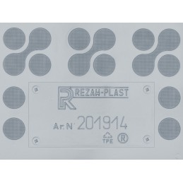 Renault Espace IV 2002-2014 Guminiai kilimėliai REZAW GREY 201914/S