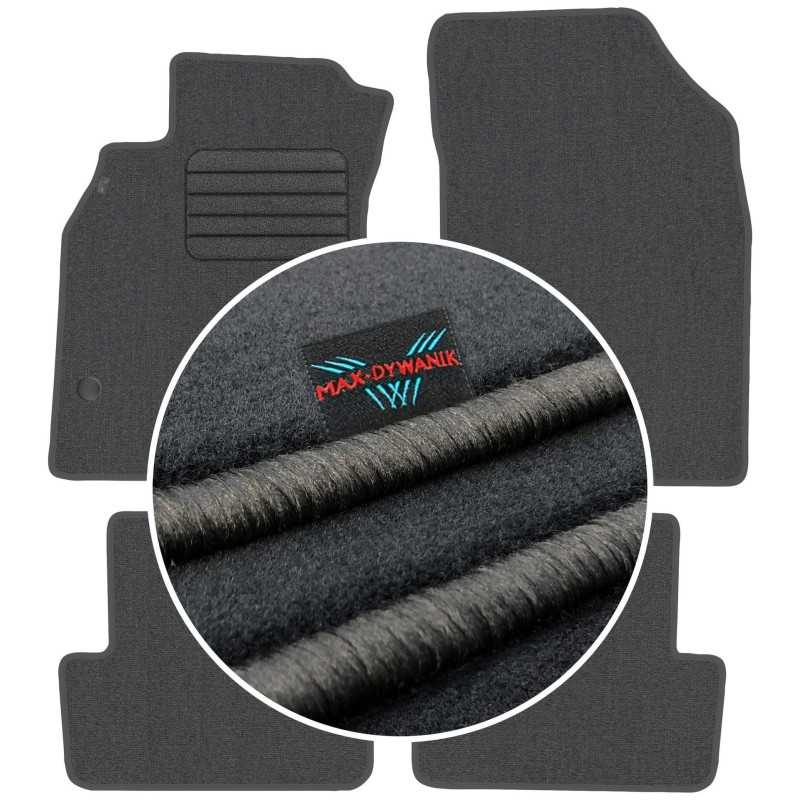 Renault Fluence 2010-2016 Veliūriniai kilimėliai MAX-MAT