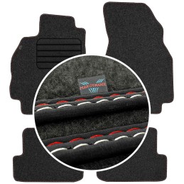 Renault Megane II 2002-2008 Veliūriniai kilimėliai MAX-MAT