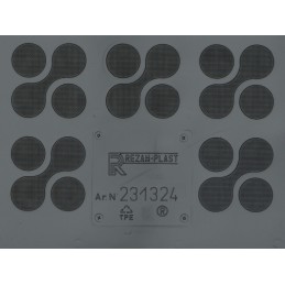 Renault MEGANE II hečbekas 2002-2009 Bagažinės kilimėlis REZAW 231324