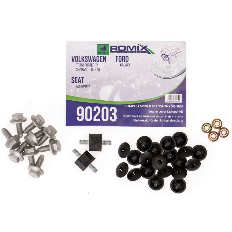 Seat Alhambra 1995-2010 Variklio dangtelio laikikliai ROMIX 90203