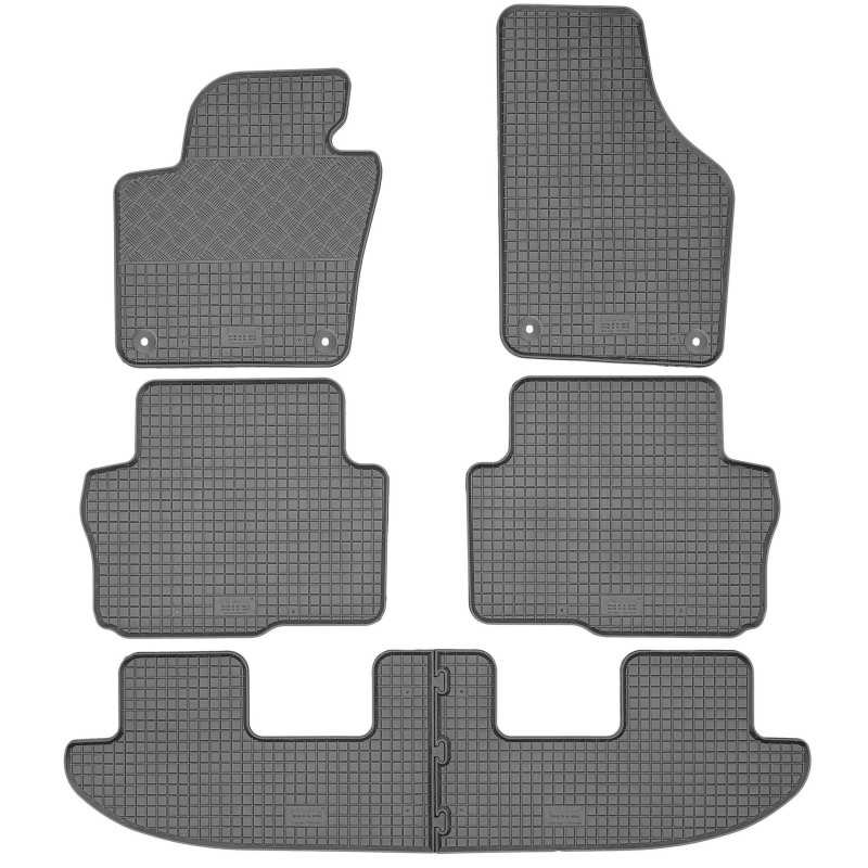 Seat Alhambra II 7 vietų 2010-2018 Guminiai kilimėliai RIGUM 902754