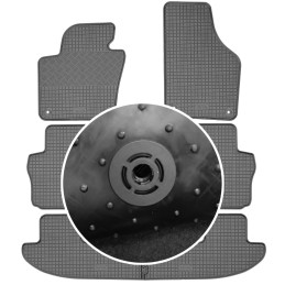 Seat Alhambra II 7 vietų 2010-2018 Guminiai kilimėliai RIGUM 902754