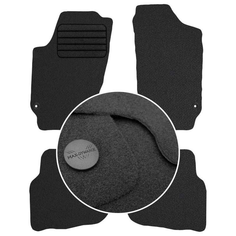 Seat Ibiza III 2002-2008 Veliūriniai kilimėliai MAX-MAT