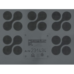 Seat Ibiza V Hatchback 2021- (apatiniai aukštai) bagažinės kilimėlis REZAW 231434