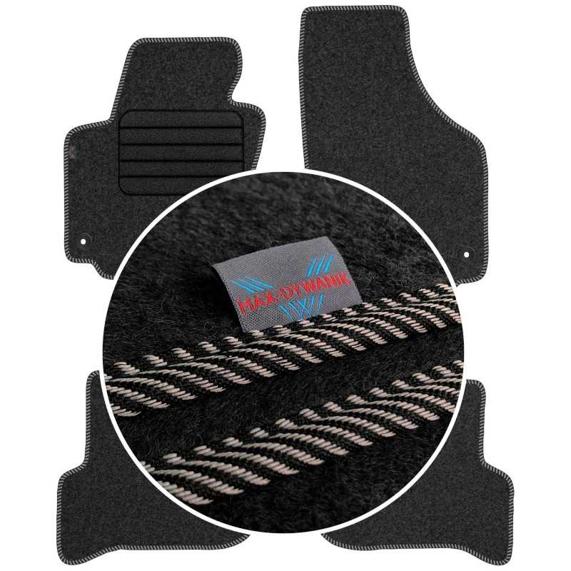 Seat Leon II 2005-2008 Veliūriniai kilimėliai MAX-MAT