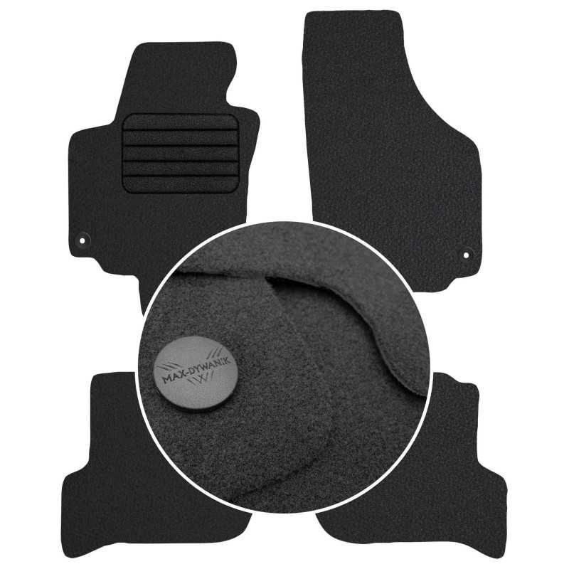 Seat Leon II 2005-2008 Veliūriniai kilimėliai MAX-MAT