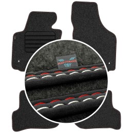 Seat Leon II 2008-2012 Veliūriniai kilimėliai MAX-DYWANIK
