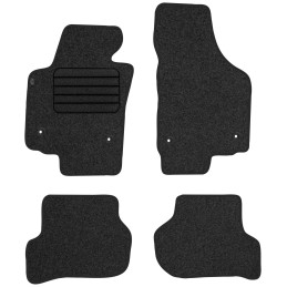 Seat Leon II 2008-2012 Veliūriniai kilimėliai MAX-DYWANIK