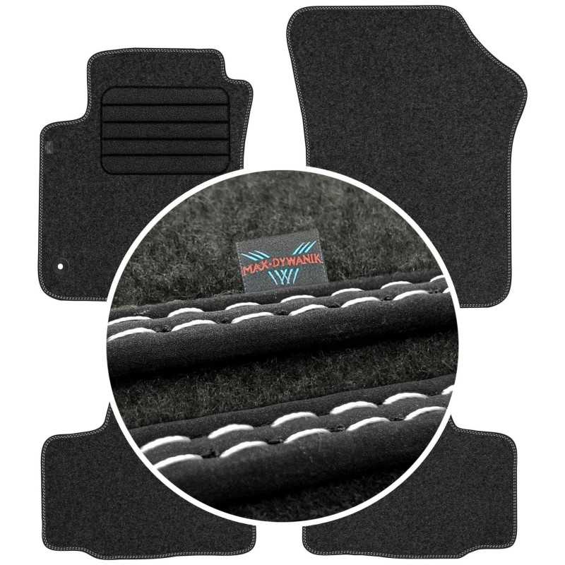 Seat Mii 2011-2019 Veliūriniai kilimėliai MAX-MAT