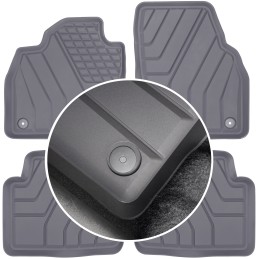 Škoda Kamiq Crossover 2019 Guminiai kilimėliai AmalPlast AP1107 – Be siūlių