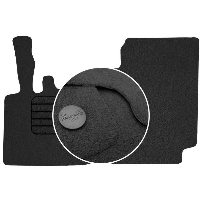 Smart Fortwo I 1998-2007 Veliūriniai kilimėliai MAX-MAT