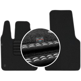 Smart Fortwo III 2013-2020 Veliūriniai kilimėliai MAX-DYWANIK