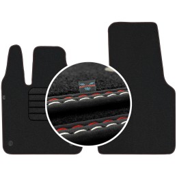 Smart Fortwo III 2013-2020 Veliūriniai kilimėliai MAX-DYWANIK