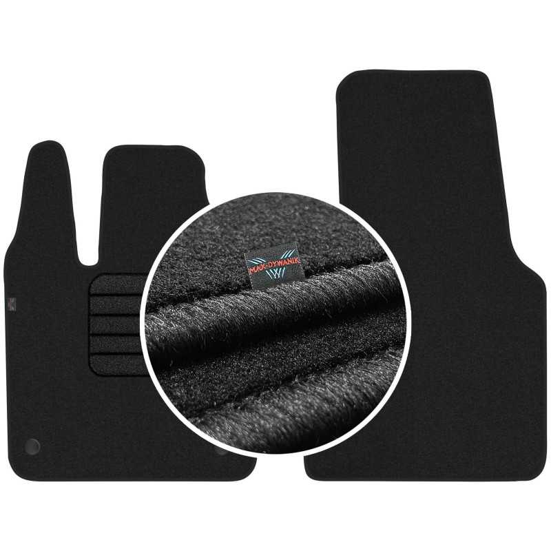 Smart Fortwo III 2013-2020 Veliūriniai kilimėliai MAX-DYWANIK