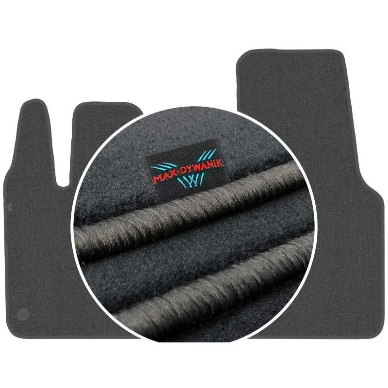 Smart Fortwo III 2013-2020 Veliūriniai kilimėliai MAX-DYWANIK