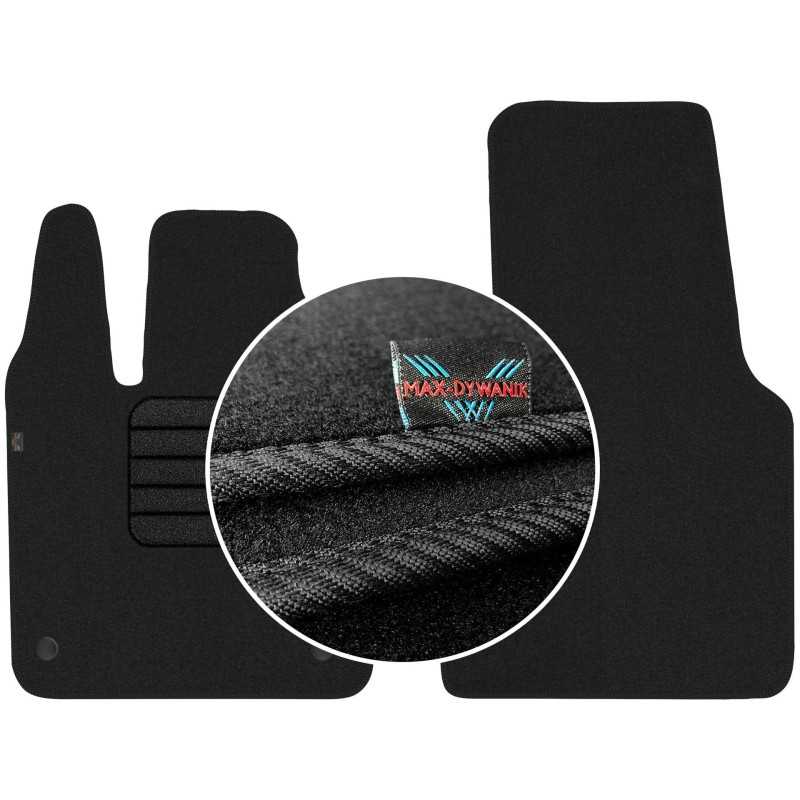 Smart Fortwo III 2013-2020 Veliūriniai kilimėliai MAX-DYWANIK