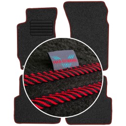 Subaru Forester II 2002-2008 Veliūriniai kilimėliai MAX-DYWANIK