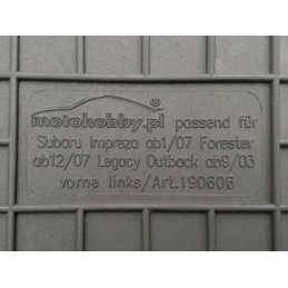 Subaru Forester III 2008-2013 m. Guminiai kilimėliai MOTOHOBBY 190606