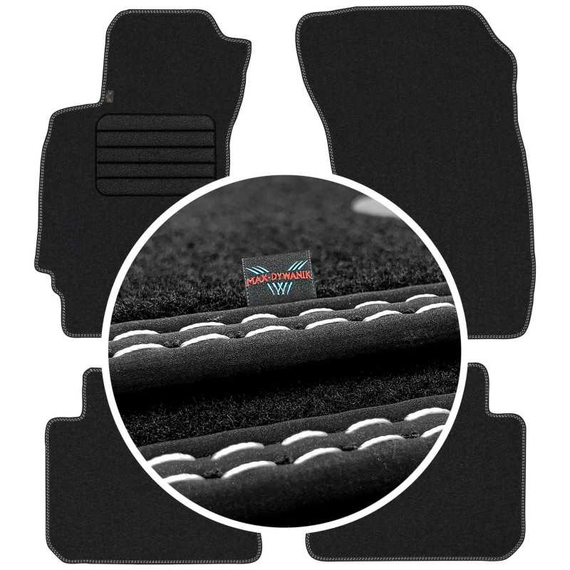 Subaru Forester III 2008-2013 Veliūriniai kilimėliai MAX-DYWANIK