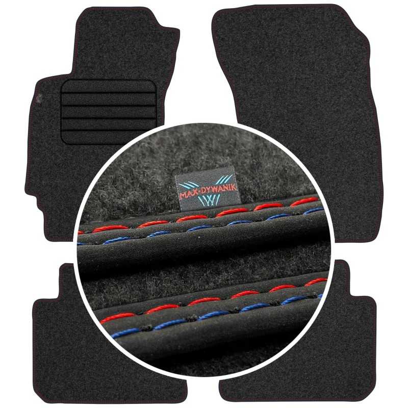 Subaru Forester III 2008-2013 Veliūriniai kilimėliai MAX-DYWANIK