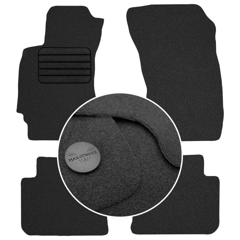Subaru Forester III 2008-2013 Veliūriniai kilimėliai MAX-DYWANIK