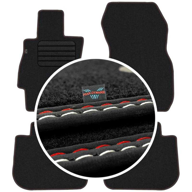 Subaru Legacy V 2009-2014 Veliūriniai kilimėliai MAX-DYWANIK