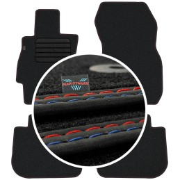 Subaru Legacy V 2009-2014 Veliūriniai kilimėliai MAX-DYWANIK