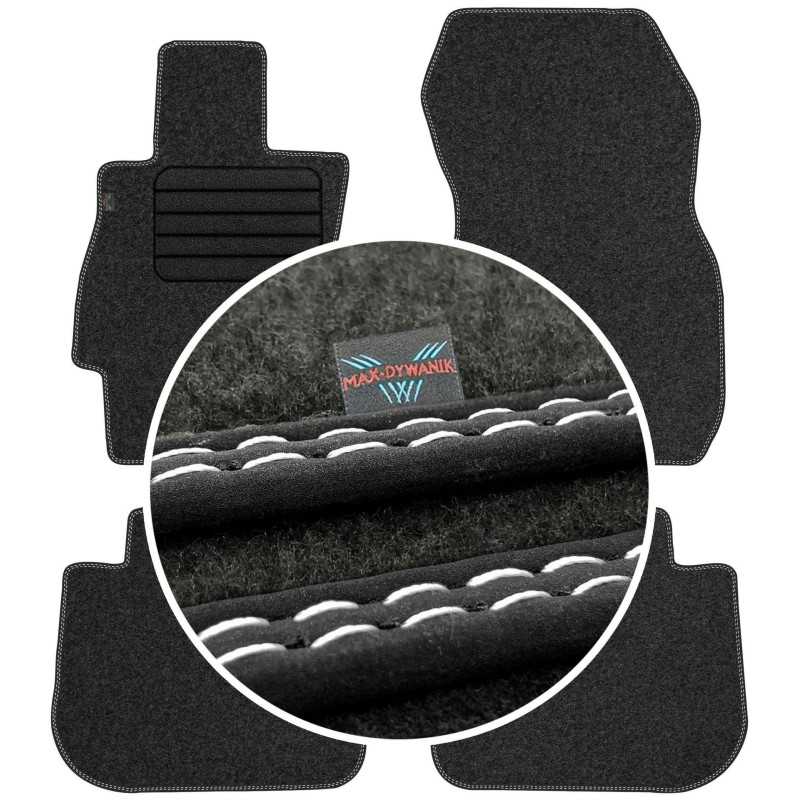 Subaru Legacy V 2009-2014 Veliūriniai kilimėliai MAX-DYWANIK
