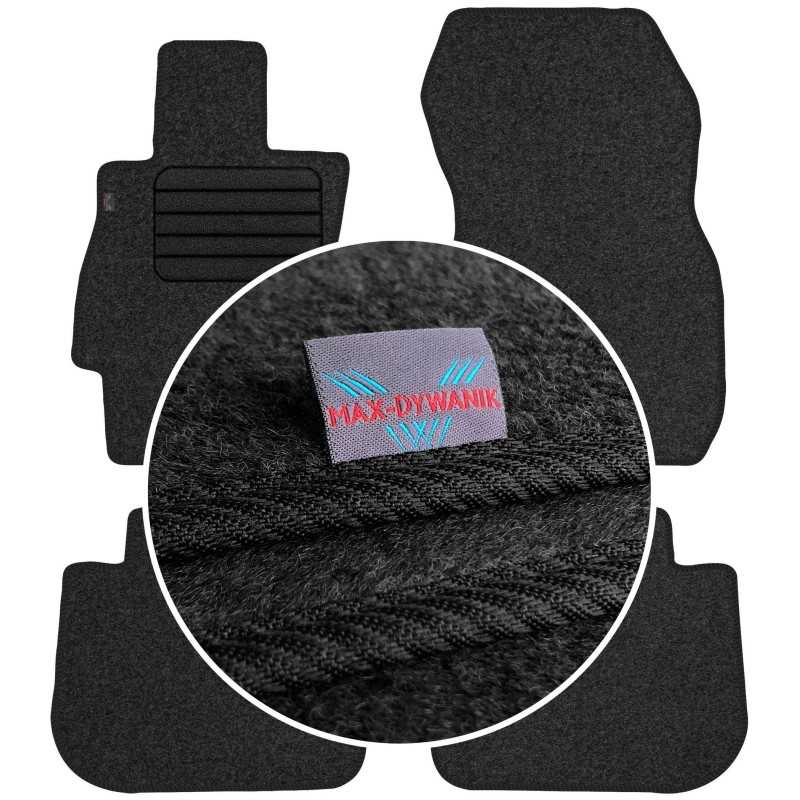 Subaru Legacy V 2009-2014 Veliūriniai kilimėliai MAX-DYWANIK