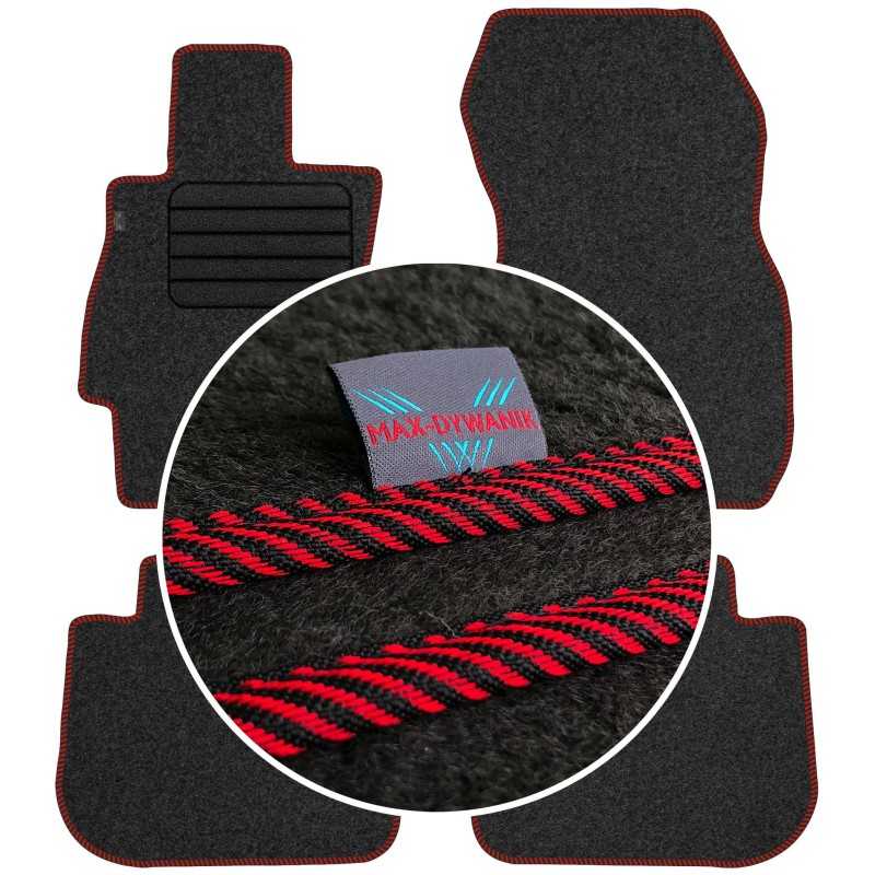 Subaru Legacy V 2009-2014 Veliūriniai kilimėliai MAX-DYWANIK