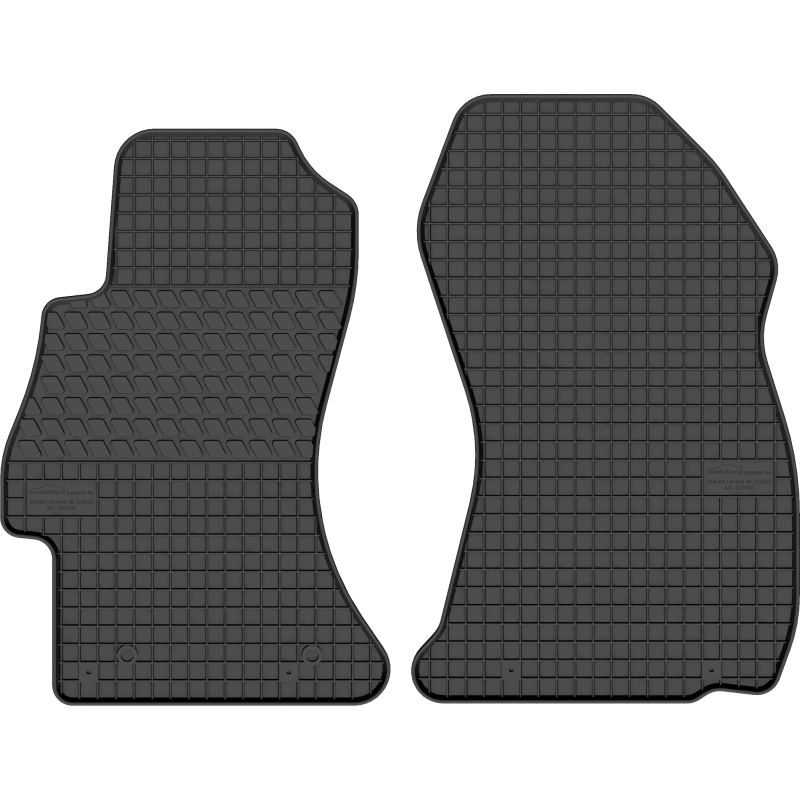 Subaru Levorg 2015- MOTOHOBBY priekiniai guminiai kilimėliai 210510/2