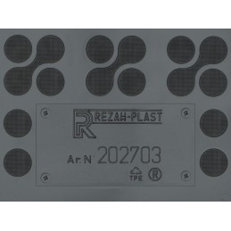 Subaru OUTBACK III 2003-2009 m. Guminiai kilimėliai REZAW 202703